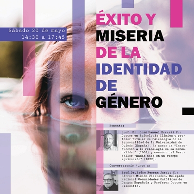 Conferencia: ÉXITO Y MISERIA DE LA IDENTIDAD DE&nbsp;GÉNERO