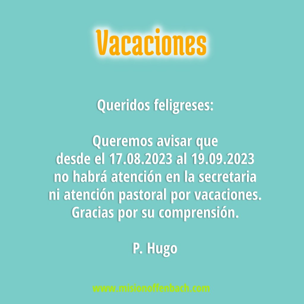 Vacaciones